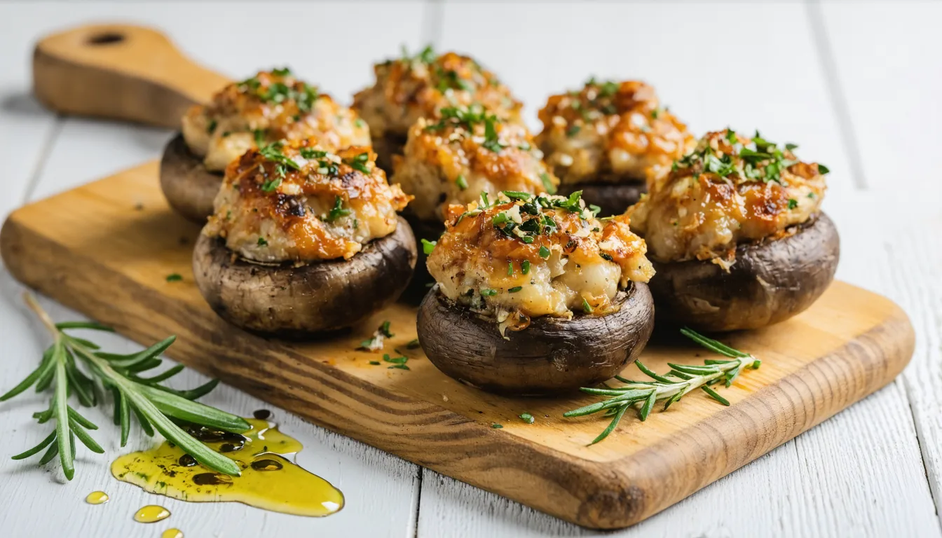 découvrez nos délicieuses recettes de champignons farcis végétariens alliant simplicité et saveurs pour des plats gourmands et faciles à préparer.