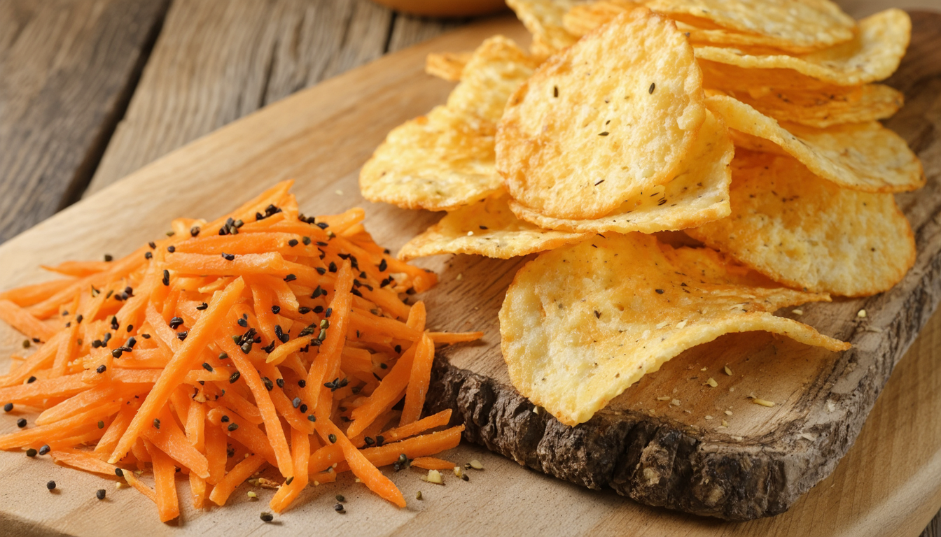 découvrez nos délicieuses tuiles croustillantes au gouda, délicatement agrémentées de carottes râpées et subtilement parfumées au cumin pour une explosion de saveurs.