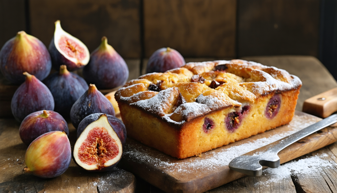 découvrez notre recette gourmande du cake moelleux aux figues, un dessert délicieux et facile à préparer qui ravira vos papilles à chaque bouchée.