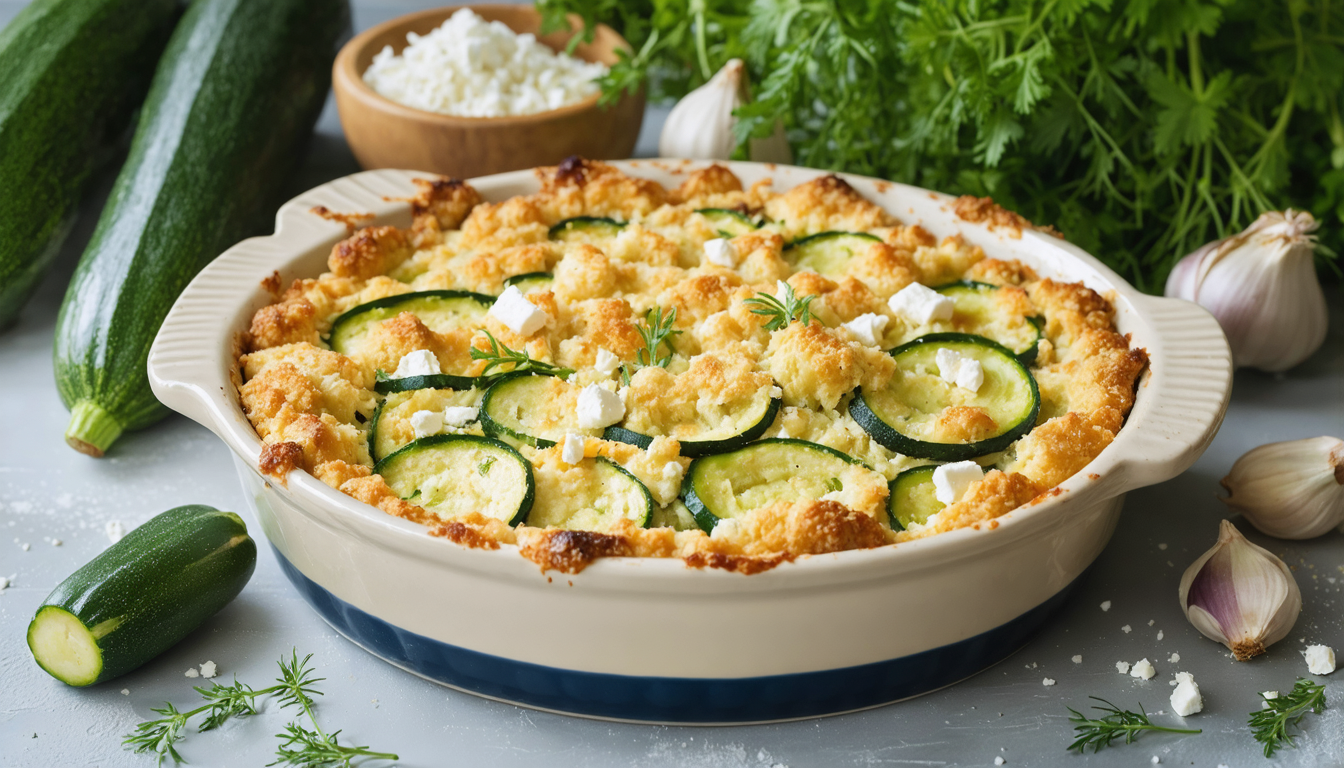 découvrez notre recette simple et rapide de crumble courgette-feta, un plat savoureux à adopter sans plus attendre pour régaler toute la famille.