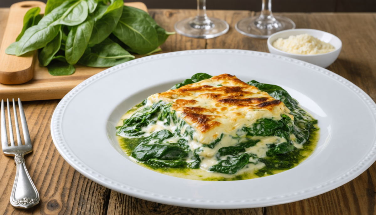 découvrez notre recette simple et gourmande d'épinards à la béchamel, un plat délicieux et facile à préparer pour régaler toute la famille.