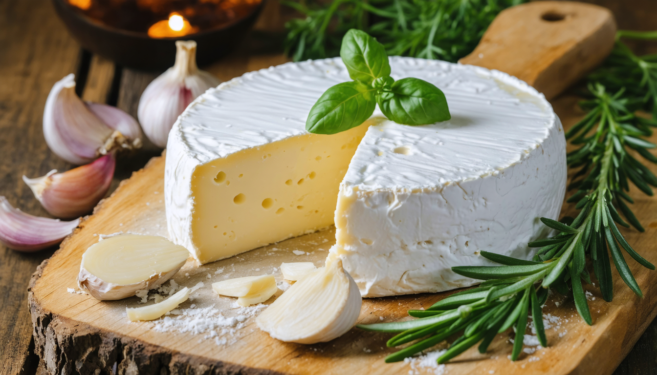 découvrez notre recette savoureuse de feuilletés au fromage frais parfumé à l'ail et aux fines herbes, délicatement sublimés par la douceur de la poire, pour un mariage de saveurs unique et gourmand.