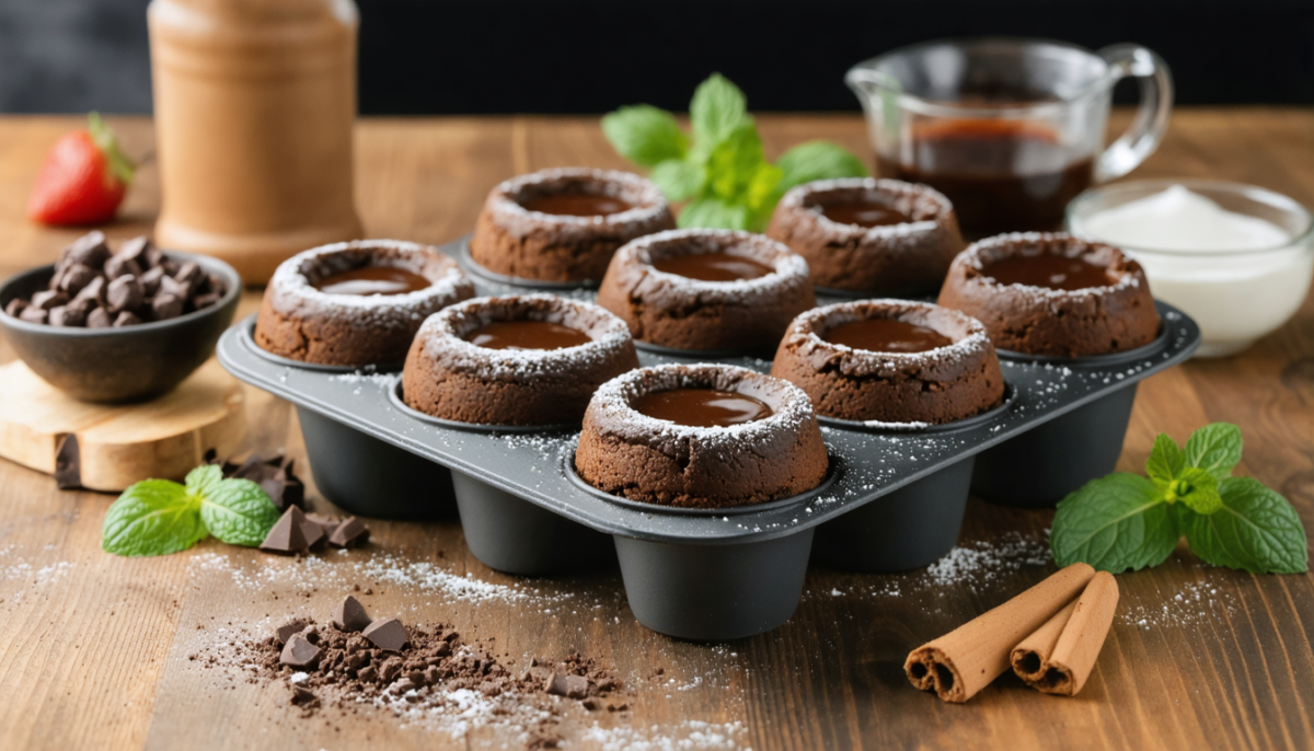 découvrez la recette parfaite des mini moelleux au chocolat, alliant gourmandise et légèreté pour un dessert irrésistible et généreux en saveurs.