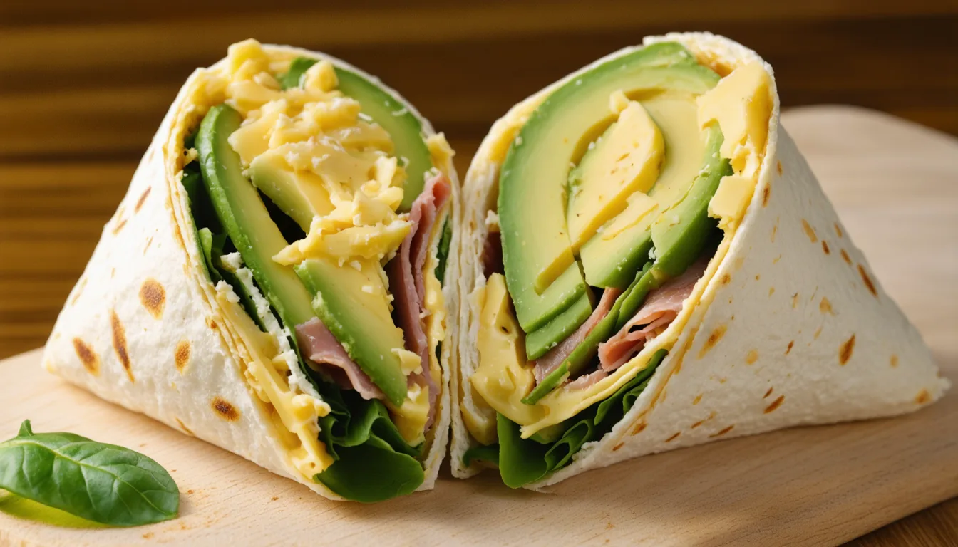 découvrez notre recette facile et rapide de minis wraps légers à l'avocat, jambon et fromage, parfaits pour une collation fraîche et savoureuse.