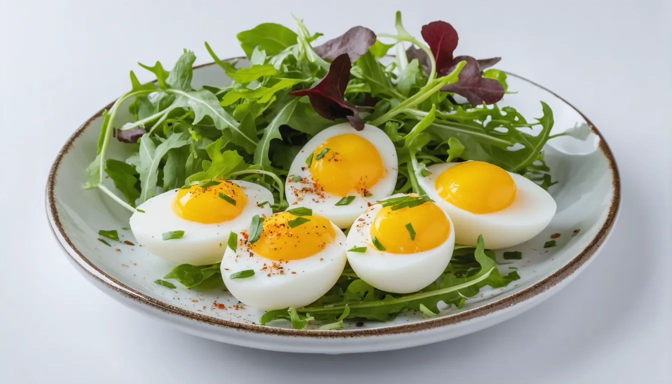 découvrez une recette originale d'œufs mimosa revisités avec du fromage frais onctueux et des petits pois croquants, pour une entrée gourmande et légère.