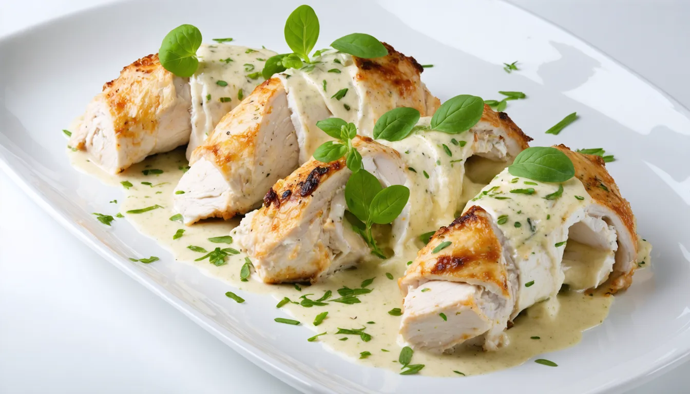 découvrez une recette légère et gourmande de roulés de poulet au camembert et à la sauge, parfaite pour un repas savoureux et facile à préparer.