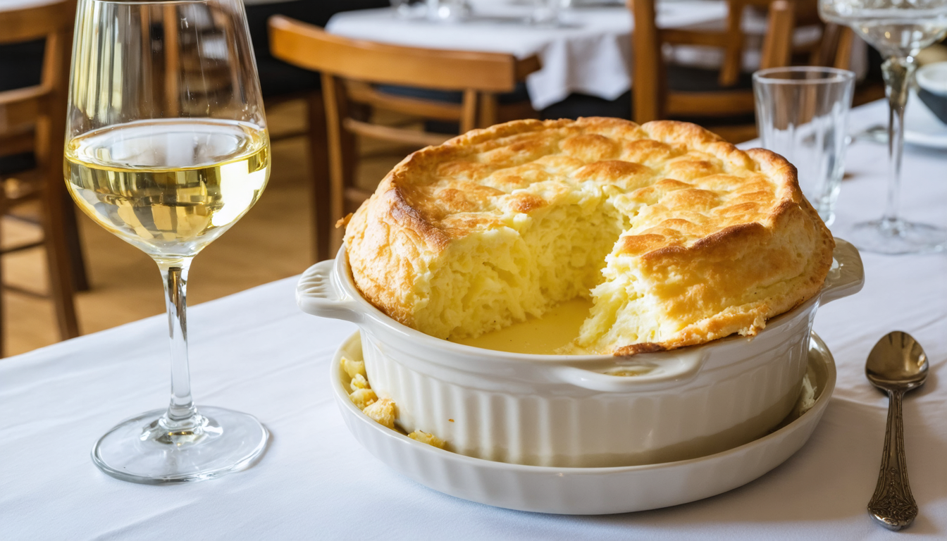 découvrez notre recette gourmande de soufflé de pommes de terre au fromage, un plat savoureux et facile à préparer qui ravira toute la famille.