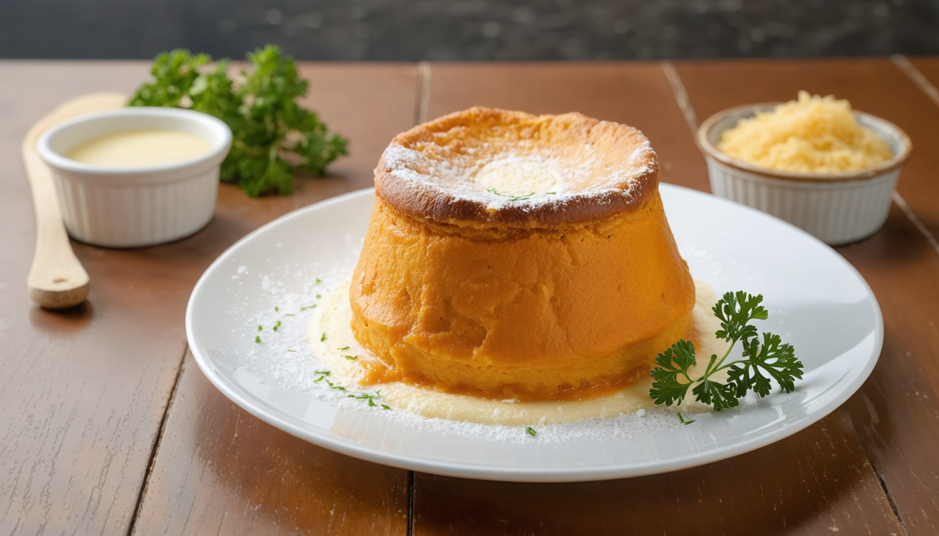 découvrez notre recette facile et savoureuse de soufflé de potimarron au parmesan, un plat délicieusement léger et parfait pour toutes les occasions.