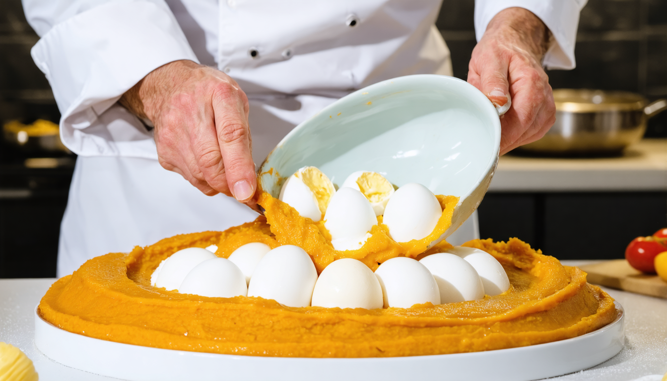 découvrez notre recette facile et savoureuse de soufflé de potimarron au parmesan, un plat léger et délicieux qui séduira vos papilles à coup sûr.