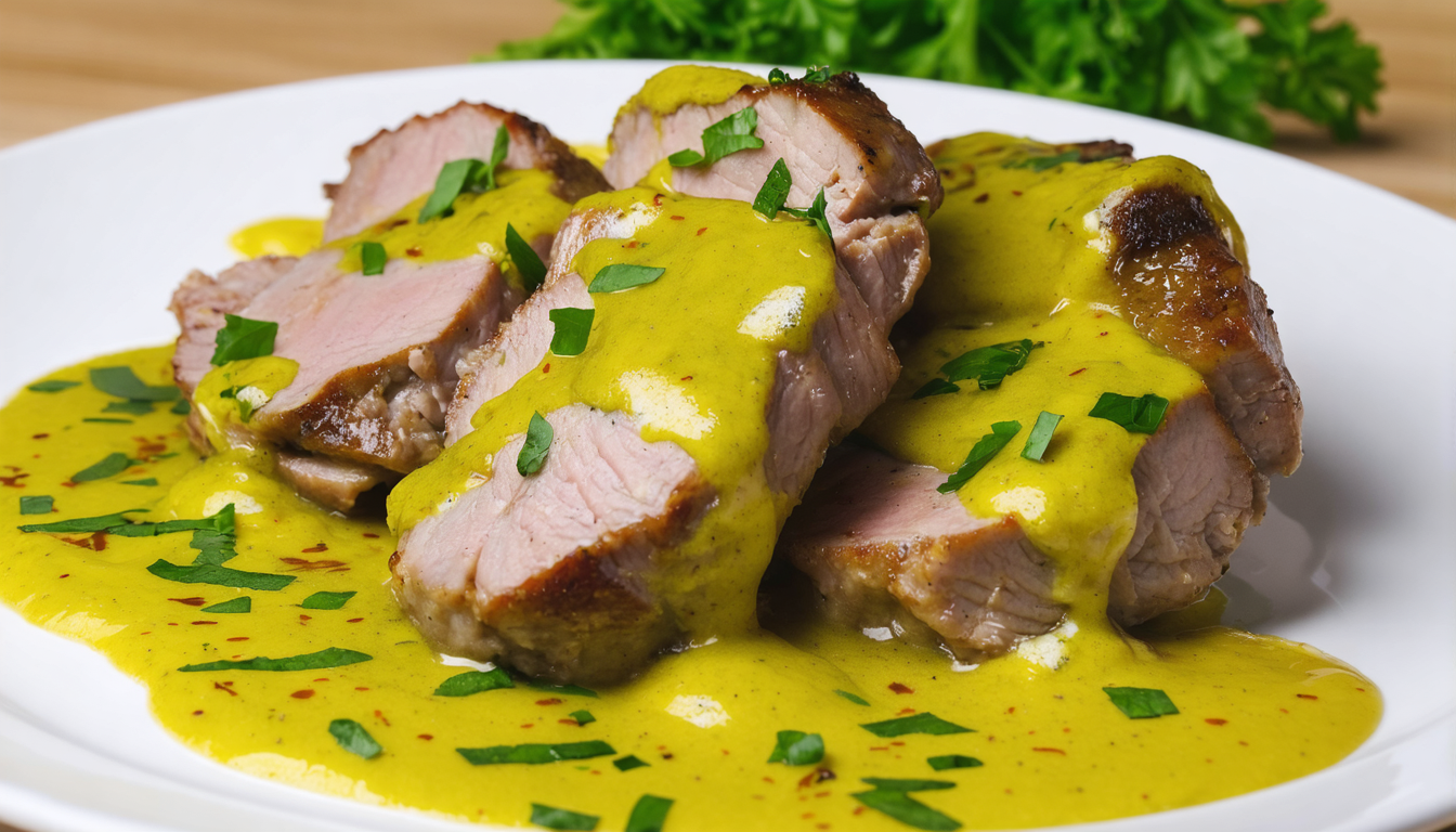 découvrez notre recette gourmande de filet mignon de porc au miel et à la moutarde, alliant douceur et saveurs relevées pour un plat exquis et facile à préparer.