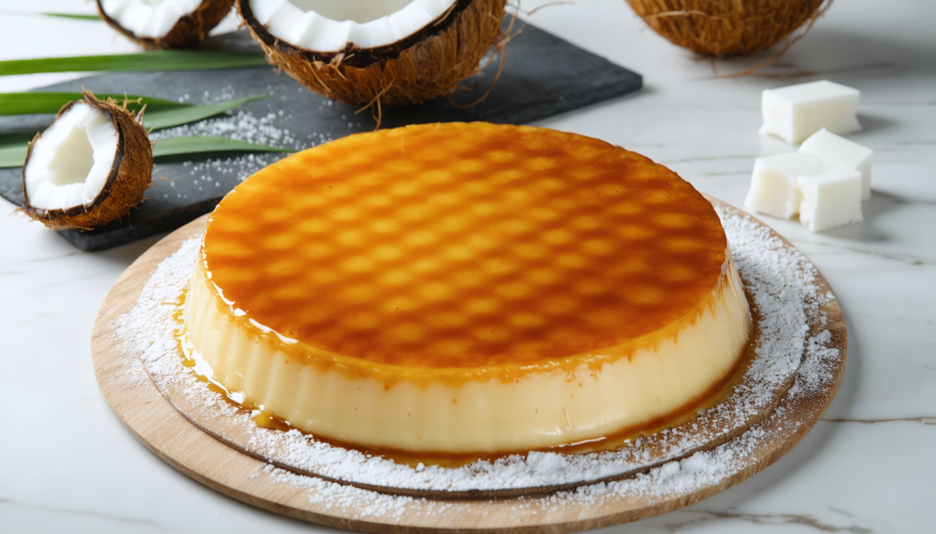 découvrez notre recette de flan coco léger, une gourmandise onctueuse et savoureuse réalisée sans lait concentré sucré, parfaite pour un dessert délicat et facile à préparer.
