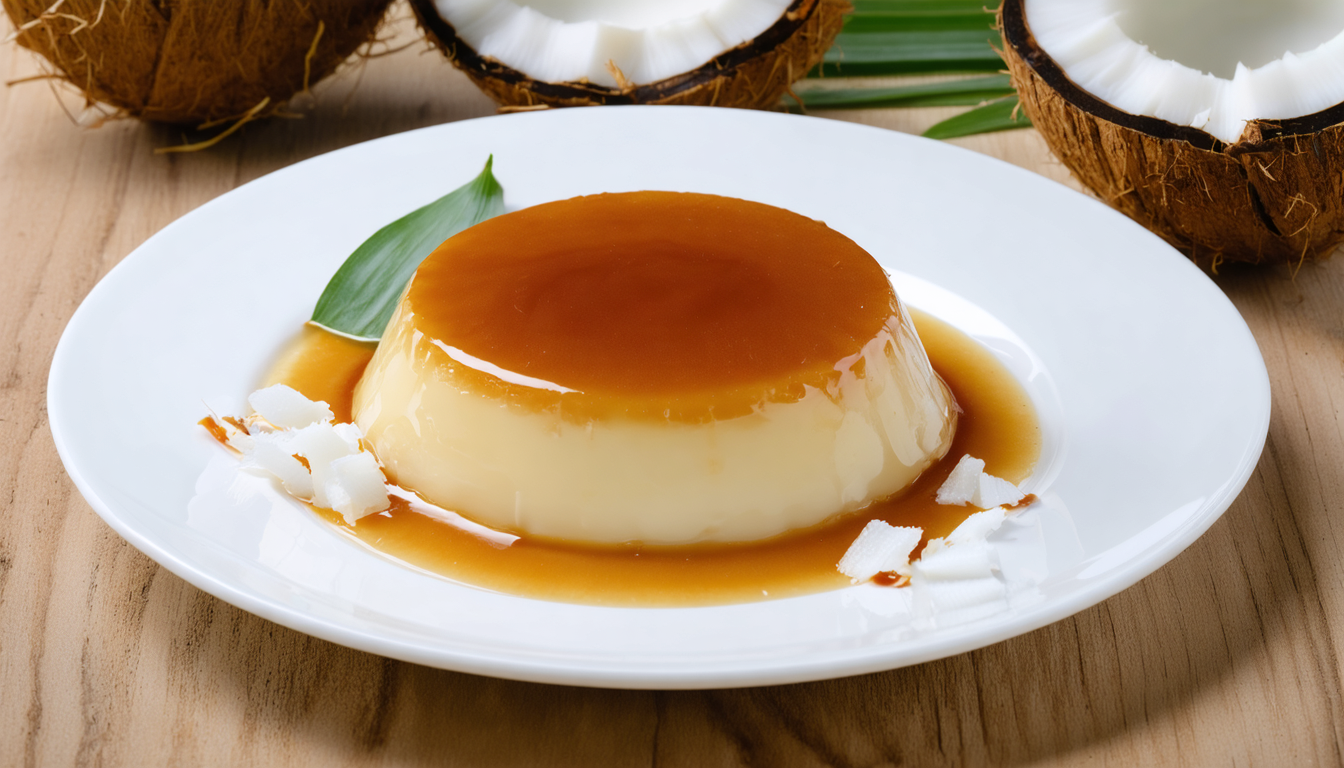 découvrez notre recette de flan coco léger, une gourmandise savoureuse préparée sans lait concentré sucré pour un dessert plus sain et tout aussi délicieux.