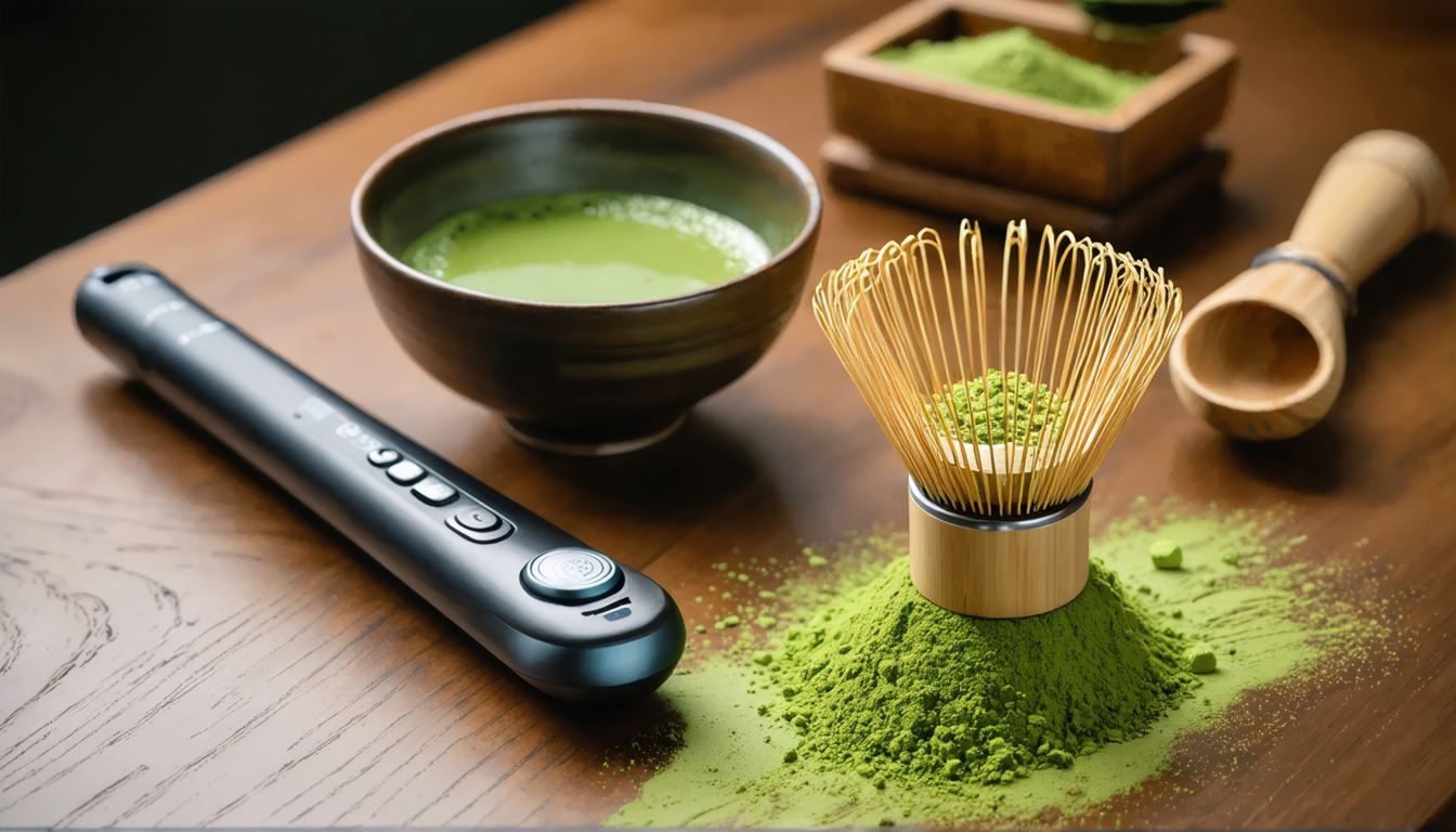découvrez les avantages du fouet électrique et du mousseur manuel pour préparer un matcha parfait. apprenez quel outil choisir pour sublimer votre cérémonie du thé et obtenir une mousse délicate et savoureuse.