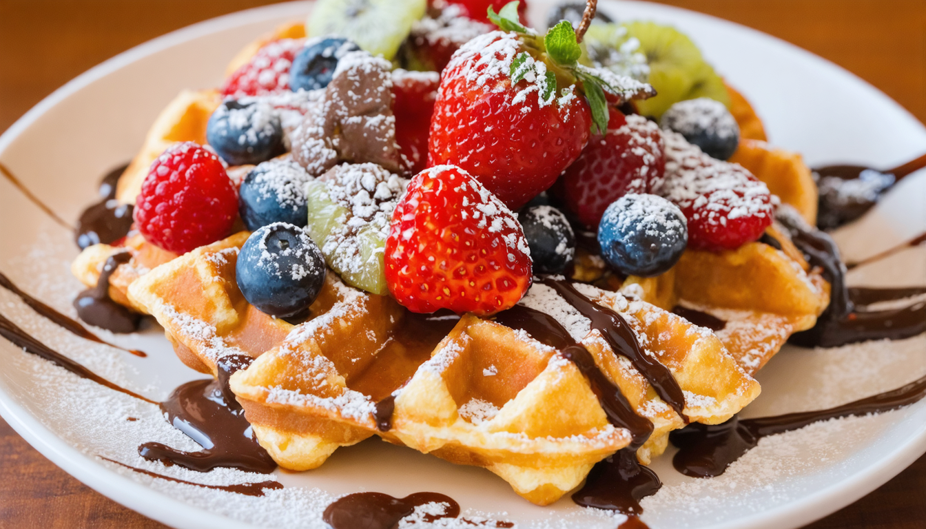 découvrez la recette express des gaufres aériennes, faciles et rapides à préparer pour un délicieux goûter en un clin d'œil.
