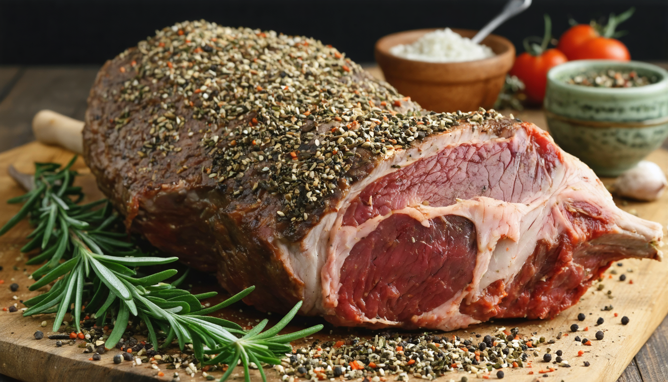découvrez notre recette de gigot d'agneau fondant, délicatement infusé aux herbes aromatiques pour un goût tendre et savoureux à chaque bouchée.
