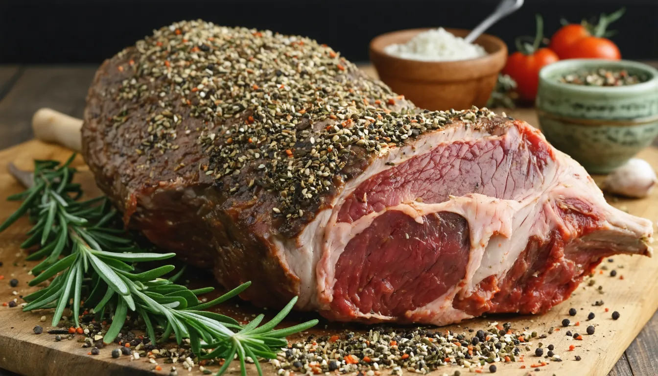 découvrez notre recette de gigot d'agneau fondant, délicatement infusé aux herbes aromatiques pour un goût tendre et savoureux à chaque bouchée.