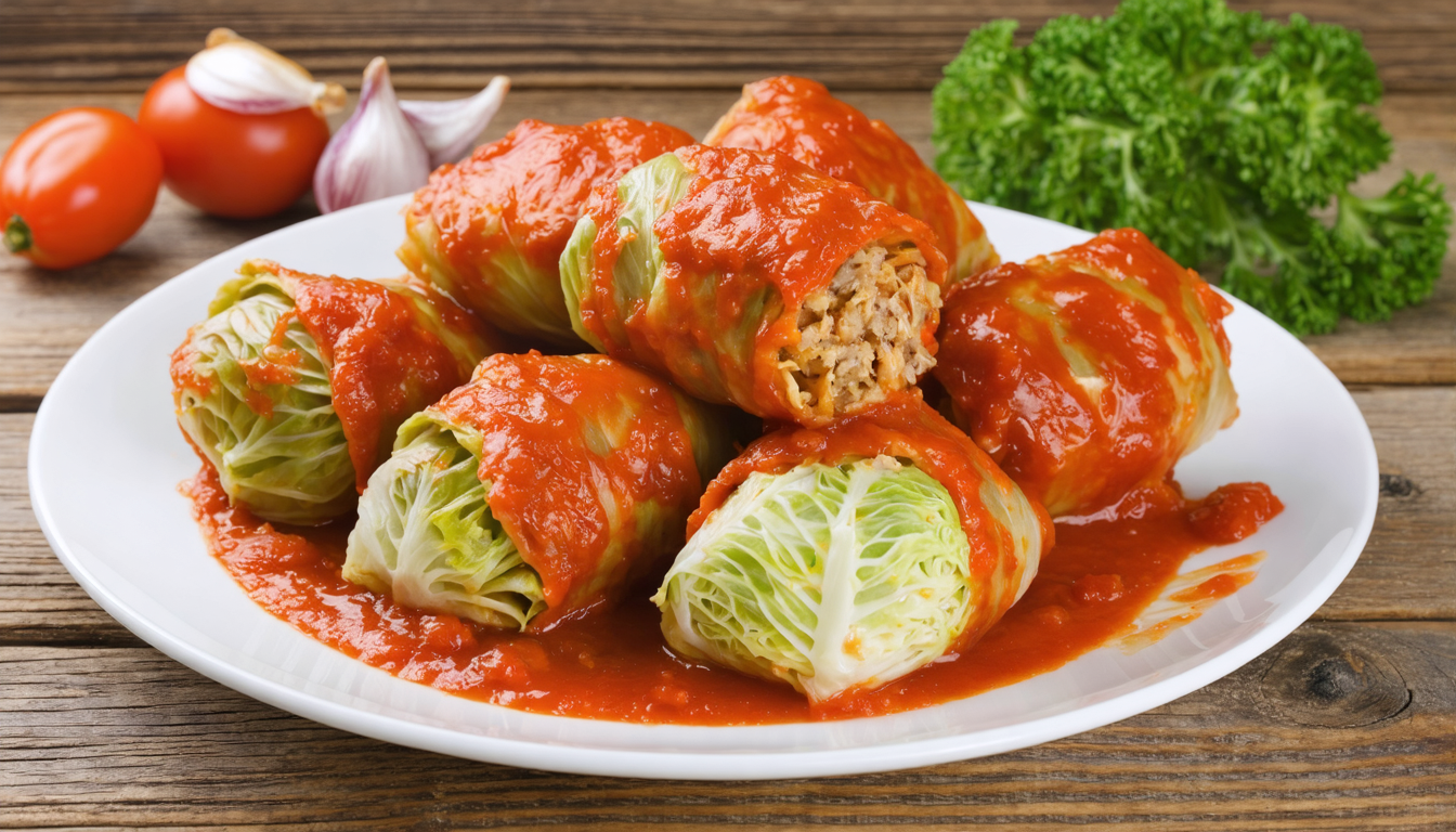 découvrez la recette traditionnelle polonaise des golabki, des choux farcis à la viande savoureux et réconfortants, parfaits pour un repas authentique et convivial.