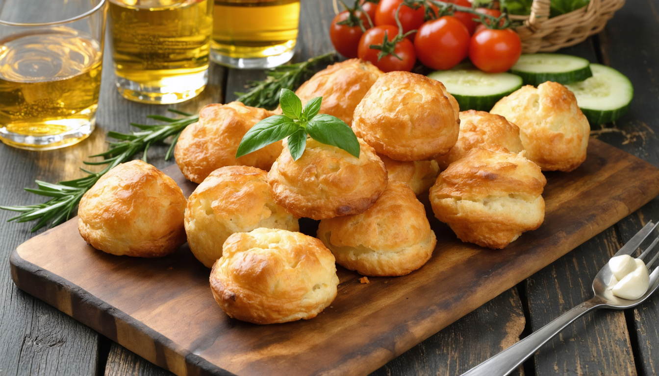 découvrez notre recette gourmande de gougères au camembert, alliant saveurs délicates et caractère pour un apéritif réussi.