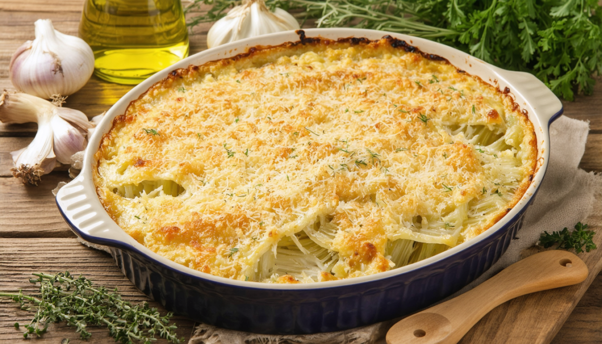 découvrez notre recette gourmande et simple de gratin de fenouil au parmesan, parfaite pour un dîner savoureux et réussi en toute simplicité.