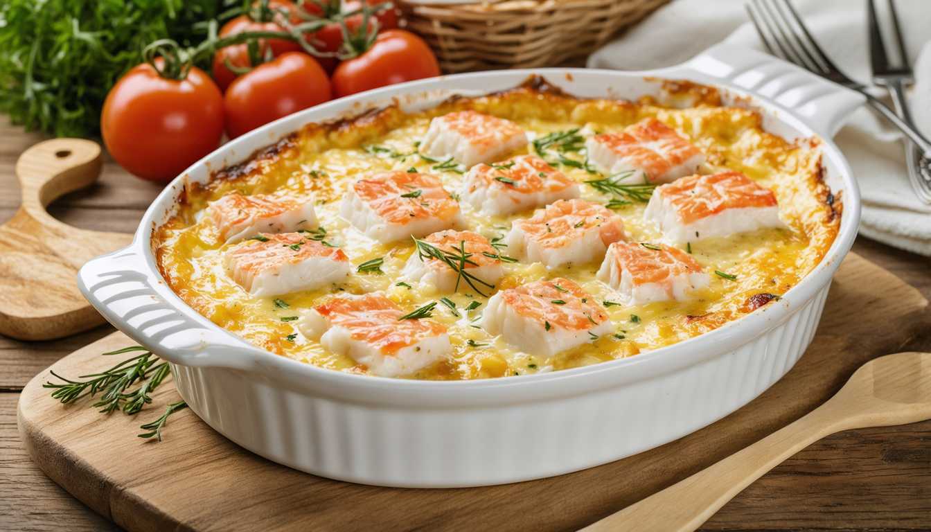 découvrez notre recette de gratin léger au surimi, une préparation gourmande et facile à réaliser pour un repas savoureux et équilibré.