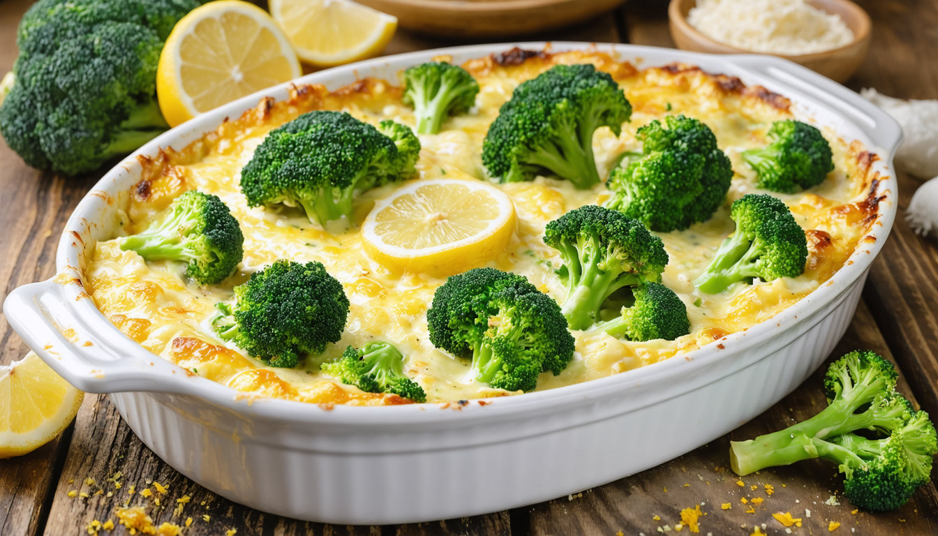 découvrez notre recette minceur de gratin léger de brocolis à la béchamel citronnée, un plat savoureux et gourmand parfait pour garder la ligne tout en se régalant.