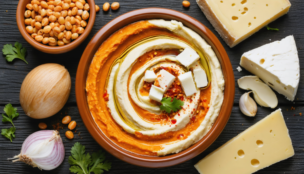 découvrez notre recette facile et gourmande de houmous onctueux aux lentilles corail et fromage frais, une explosion de saveurs pour vos apéritifs et repas légers.