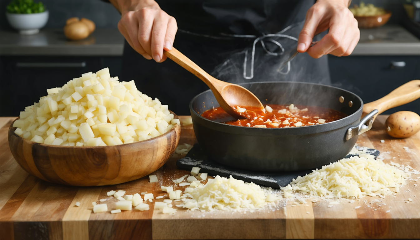 découvrez comment la pomme de terre est le secret des grands chefs pour épaissir parfaitement vos sauces et sublimer vos recettes.