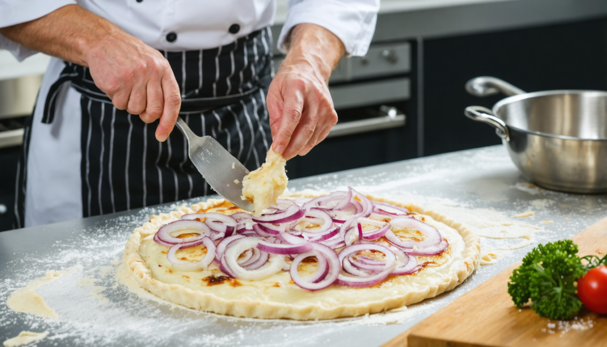 découvrez la recette express de tarte salée qui impressionnera vos invités à coup sûr. astuces et secrets pour un succès garanti, rapide et délicieux.
