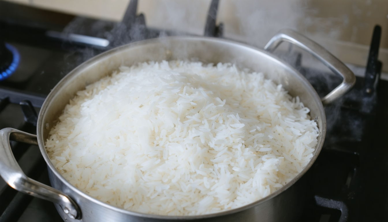 découvrez l'astuce de cuisson incontournable pour obtenir un riz aux grains parfaitement cuits, légers et savoureux à chaque fois.