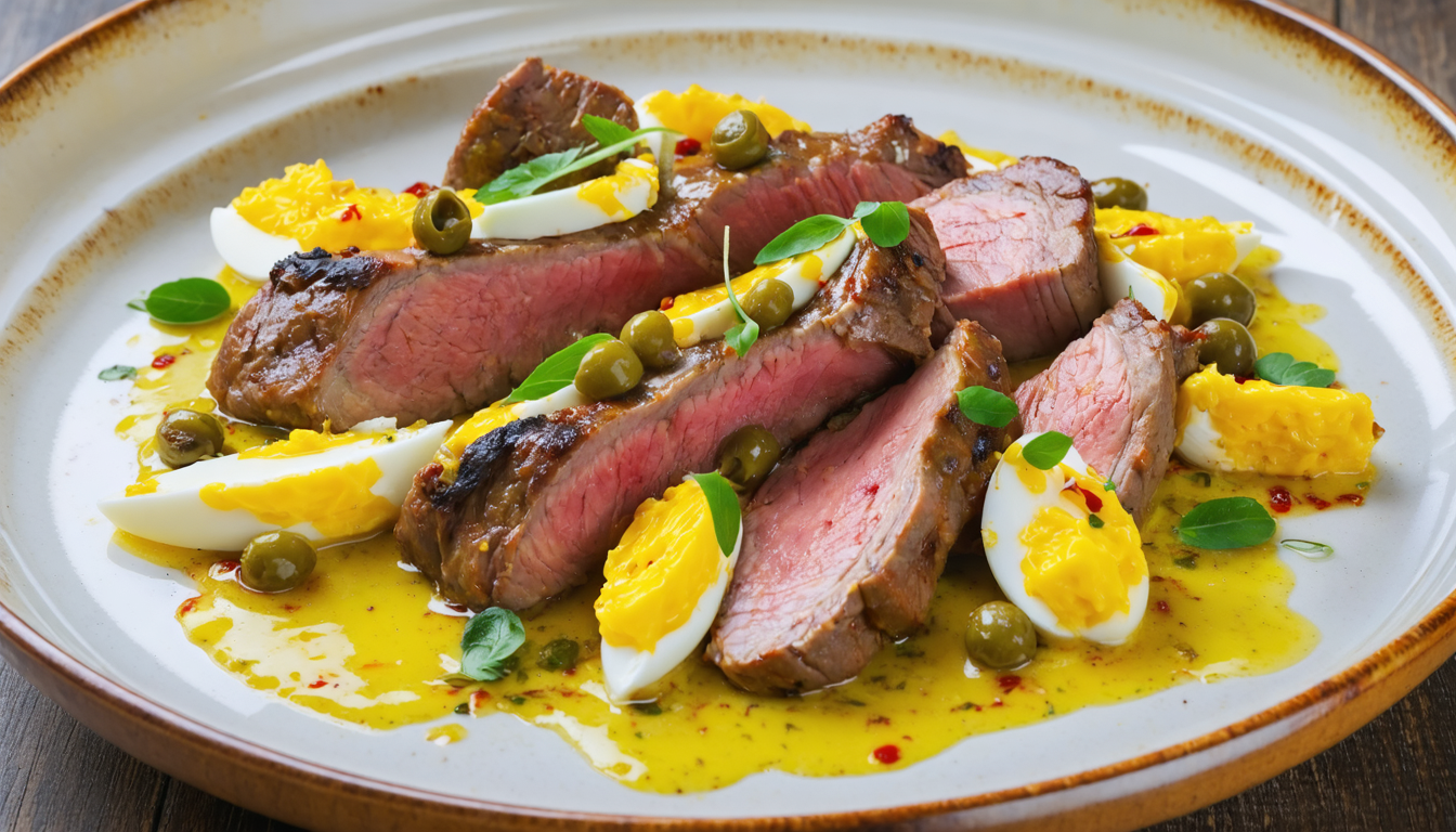 découvrez la recette classique de langue de veau à la sauce gribiche, un plat savoureux et traditionnel qui ravira vos papilles.
