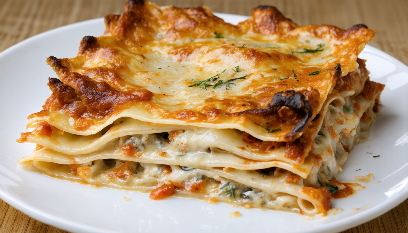 découvrez la recette savoureuse des lasagnes gourmandes au parmesan et fromage frais, un plat riche en saveurs et facile à préparer pour régaler toute la famille.