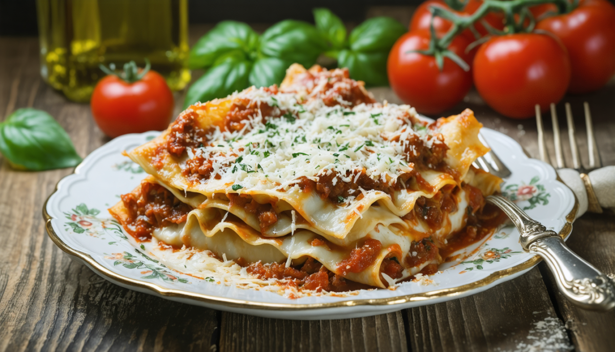 découvrez notre recette savoureuse de lasagnes gourmandes au parmesan et fromage frais, facile à préparer pour un repas délicieux et réconfortant en famille.