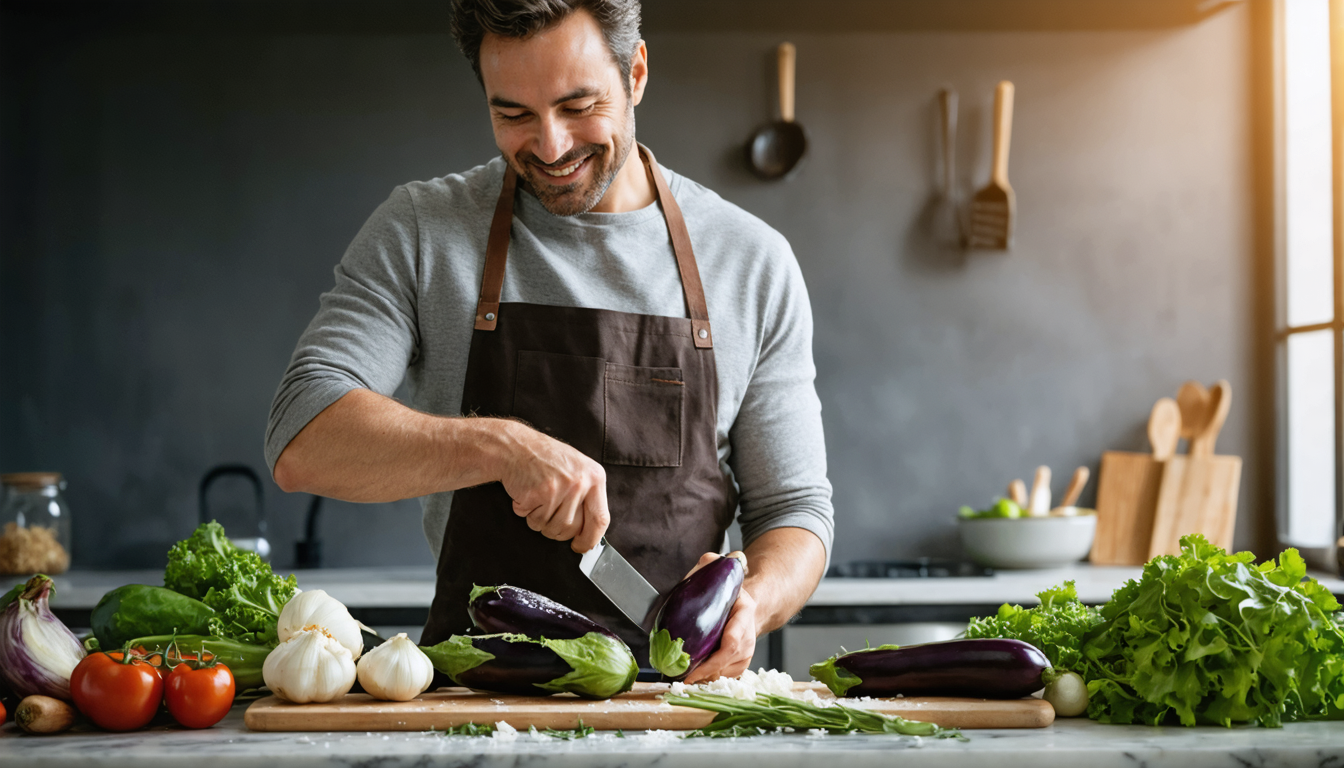 découvrez le geste simple dévoilé par laurent mariotte qui changera radicalement votre façon de cuisiner les aubergines, pour des recettes savoureuses et faciles à réaliser.
