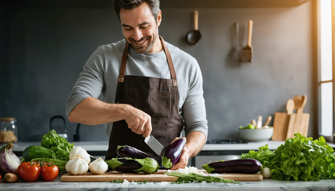 découvrez le geste simple dévoilé par laurent mariotte qui changera radicalement votre façon de cuisiner les aubergines, pour des recettes savoureuses et faciles à réaliser.