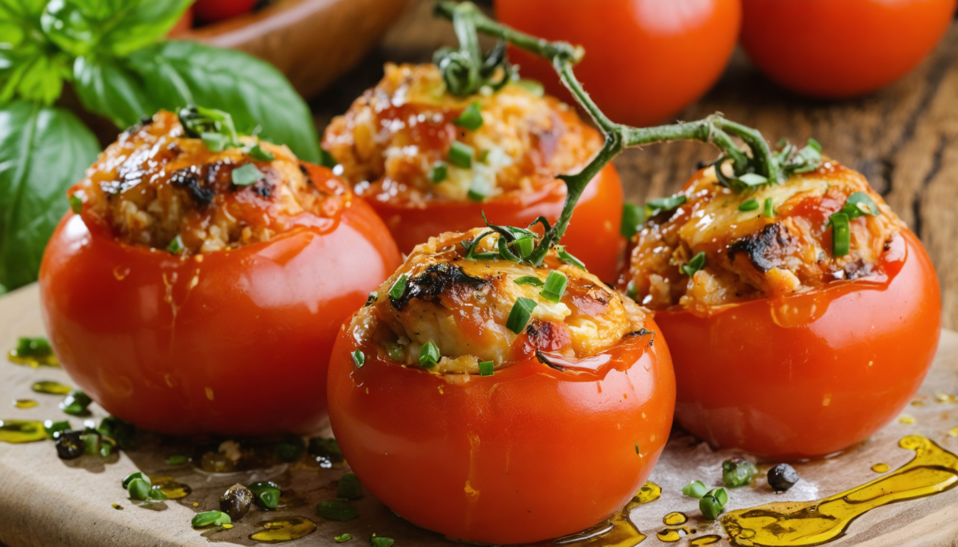 découvrez le secret d’un ingrédient simple qui rend les tomates farcies exceptionnellement juteuses et savoureuses, pour sublimer vos repas en toute simplicité.
