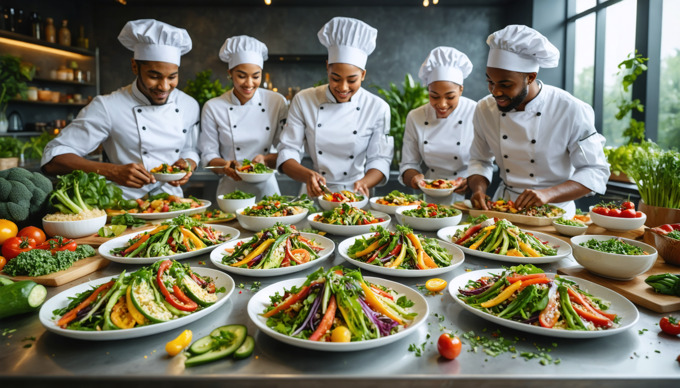 découvrez les secrets des chefs pour sublimer les plats véganes et maîtriser l'art de la cuisine sans viande, alliant saveurs et créativité.