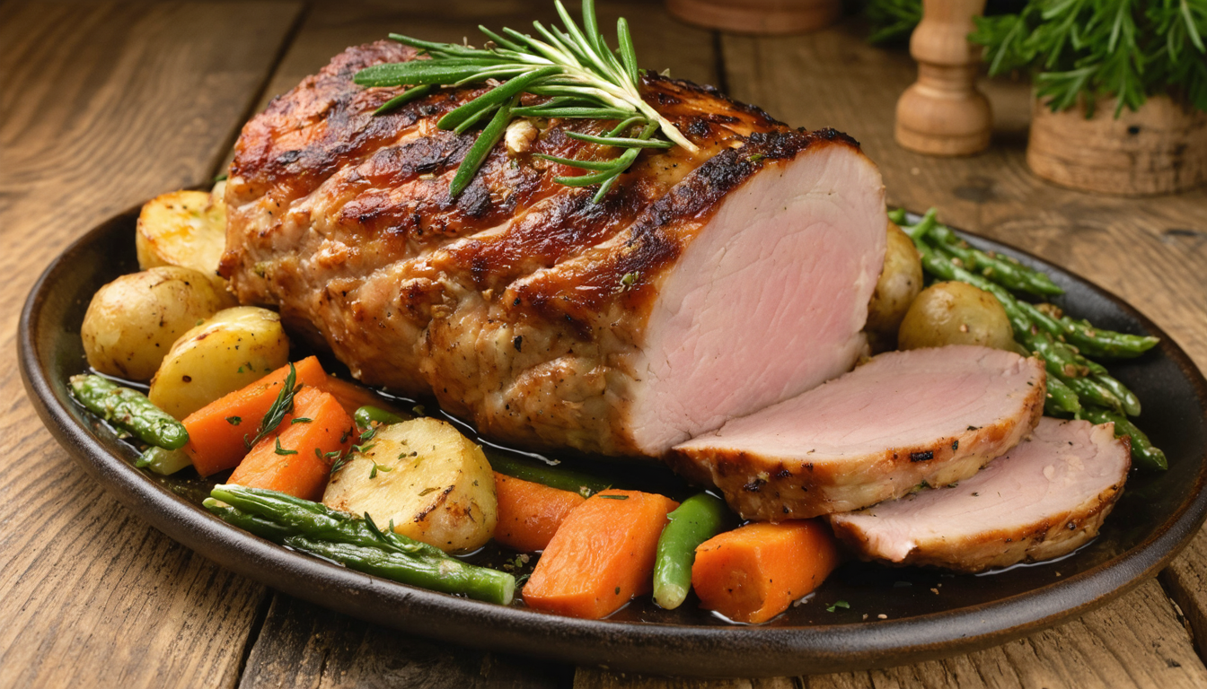 découvrez une recette simple et gourmande de longe de porc pour régaler vos papilles avec des saveurs délicates et un plat facile à préparer.