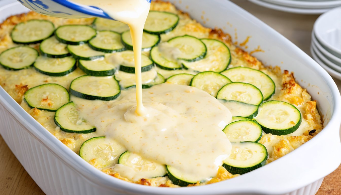découvrez notre recette savoureuse de pain perdu gratiné aux courgettes, nappé d'une béchamel légère et onctueuse, parfaite pour un repas gourmand et équilibré.