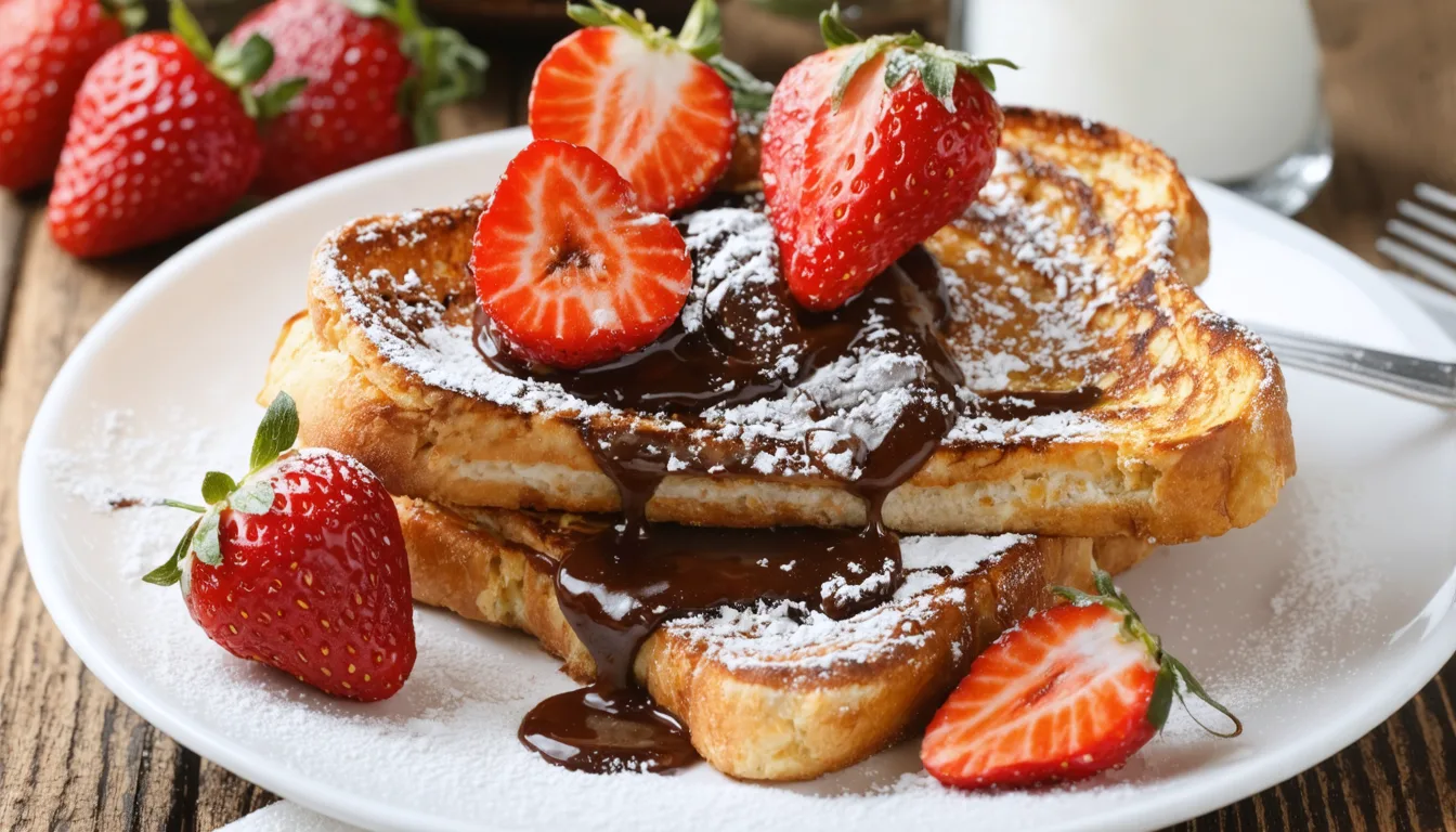 découvrez notre recette facile de pain perdu au nutella, un duo gourmand et fondant en bouche qui ravira vos papilles à chaque bouchée.
