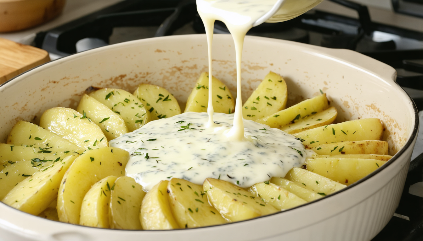 découvrez notre recette gourmande de pommes de terre au chèvre, facile et rapide à préparer, parfaite pour un repas savoureux et réconfortant.