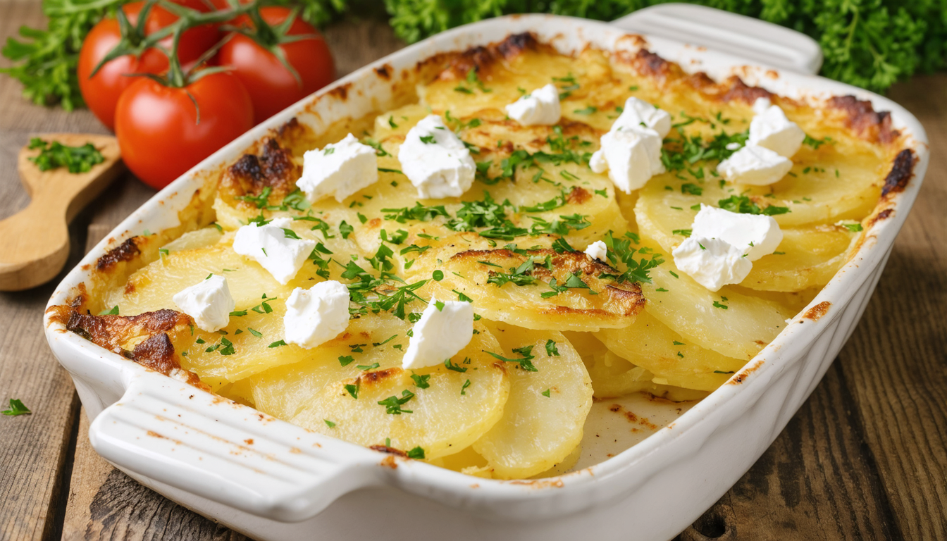 découvrez la recette gourmande des pommes de terre au chèvre, un plat savoureux et facile à préparer qui ravira vos papilles. à ne pas manquer pour un repas réconfortant et plein de saveurs !