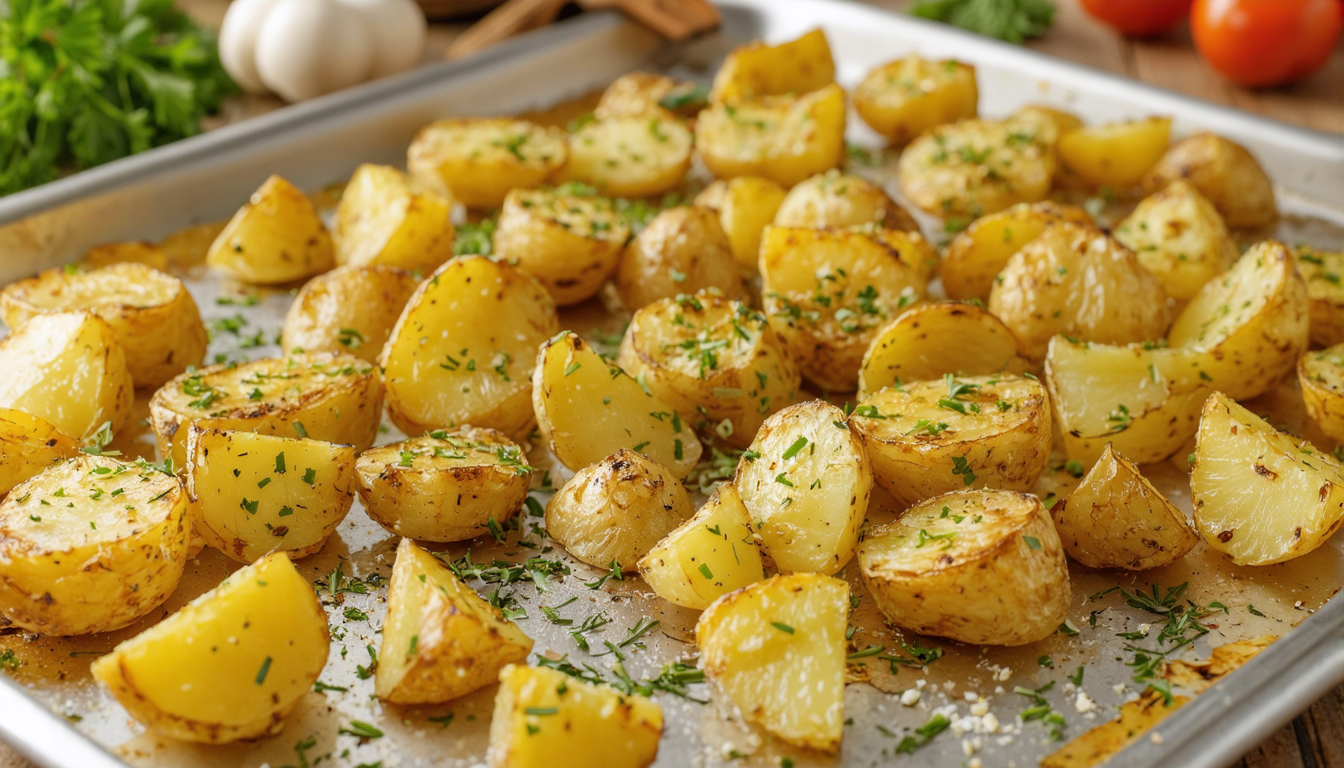 découvrez notre recette incontournable de pommes de terre rôties au four, simple et rapide, pour un plat délicieux et croustillant à chaque préparation.