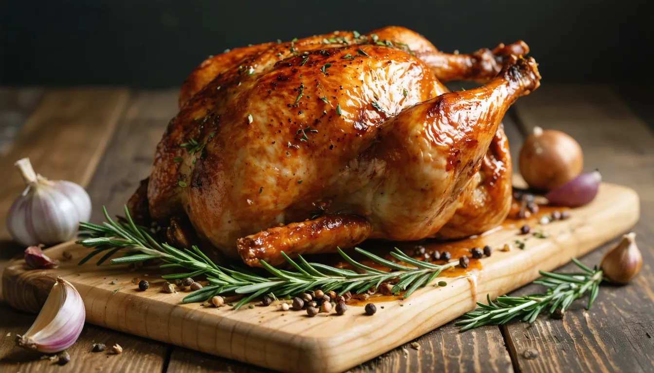découvrez le secret du poulet rôti parfait, alliant une peau croustillante à une viande moelleuse et savoureuse pour régaler toute la famille.