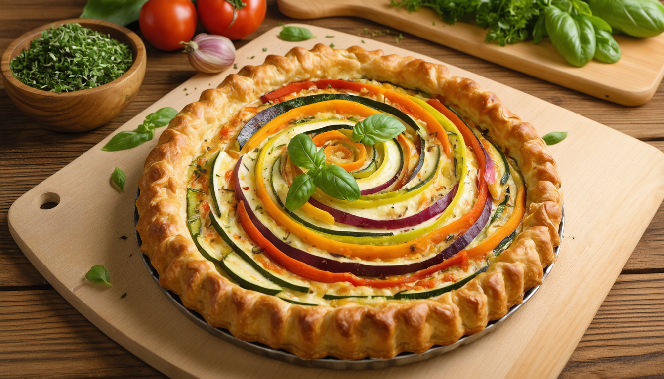 découvrez notre recette de quiche végétarienne légère en spirales, une préparation gourmande et équilibrée parfaite pour un repas sain et savoureux.