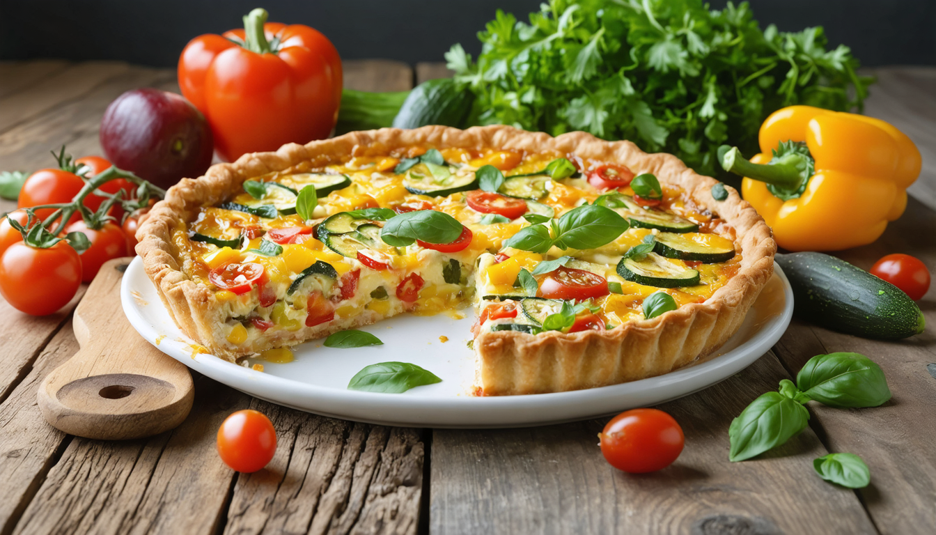découvrez notre recette de quiche estivale légère aux légumes, un dîner gourmand et rapide à préparer pour profiter pleinement des saveurs de saison.