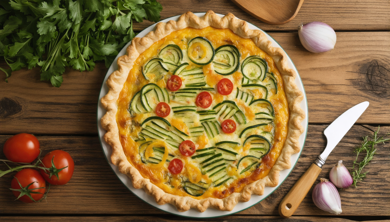 découvrez notre quiche estivale légère aux légumes, un dîner gourmand et express parfait pour les soirées d'été. facile à préparer, savoureuse et saine.