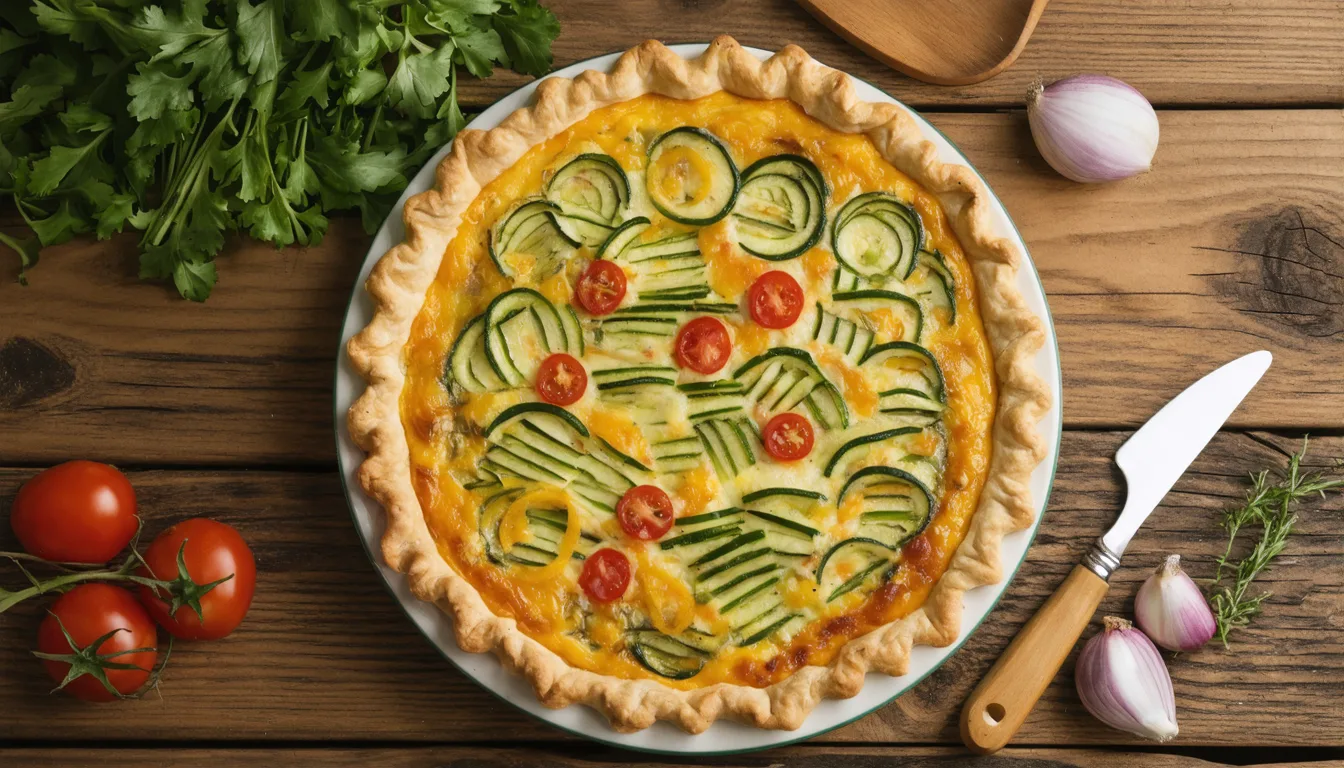découvrez notre quiche estivale légère aux légumes, un dîner gourmand et express parfait pour les soirées d'été. facile à préparer, savoureuse et saine.