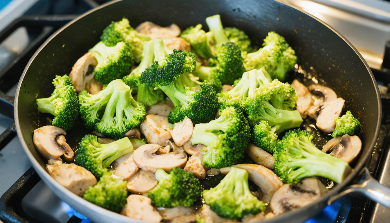 découvrez une recette saine et savoureuse de quiche légère au poulet, champignons et brocoli, parfaite pour un repas équilibré et gourmand.