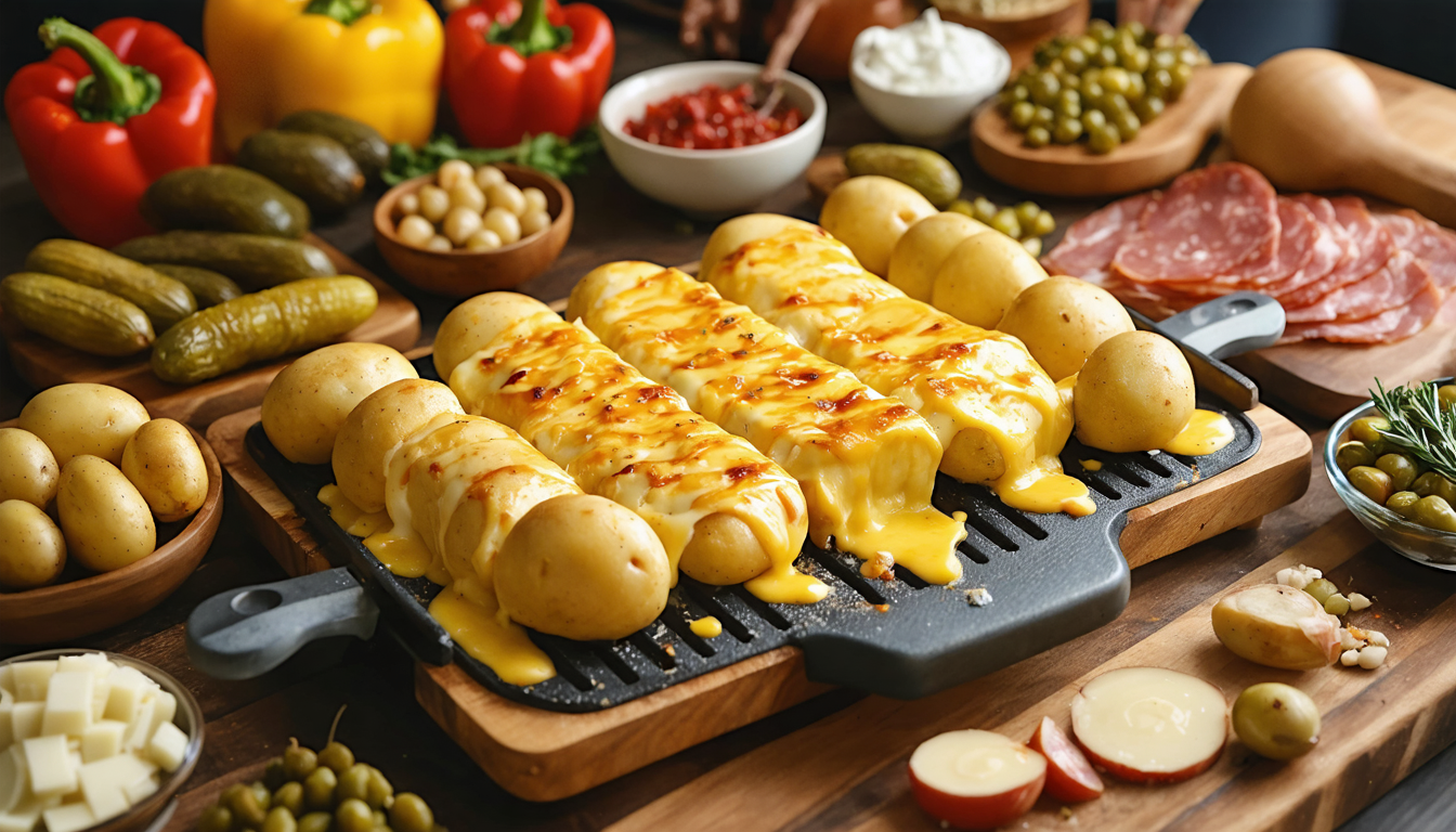 découvrez des idées savoureuses pour une raclette authentique et ses délices, parfaits pour un festin convivial en famille ou entre amis.