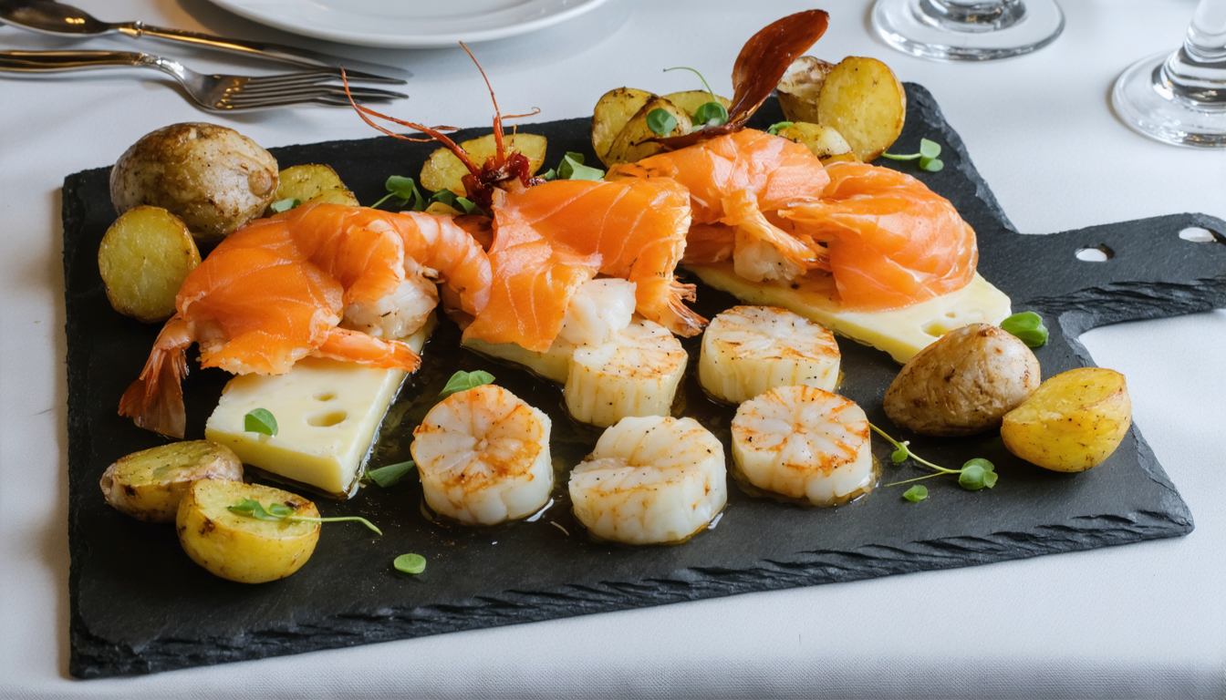 découvrez notre recette originale de raclette de la mer, une délicieuse alternative qui éveillera vos papilles avec des saveurs marines uniques et gourmandes.